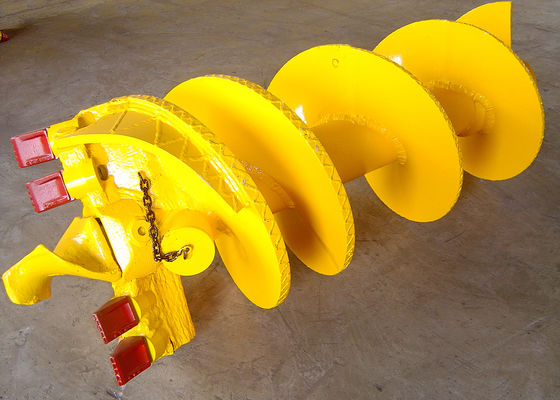 Wear Resistant 400mm Dia 254KG Long Auger Bit