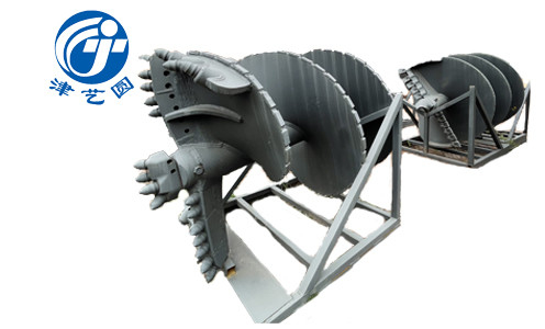 Construction Drilling Tools Hard Rock Auger Double / Single Cut Q355d