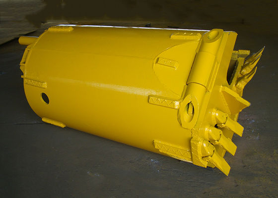 Single Bottom 1200mm High 700Kg Rock Drilling Bucket