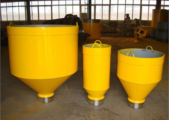 Yellow Customized Tremie Pipe System For Bedrock