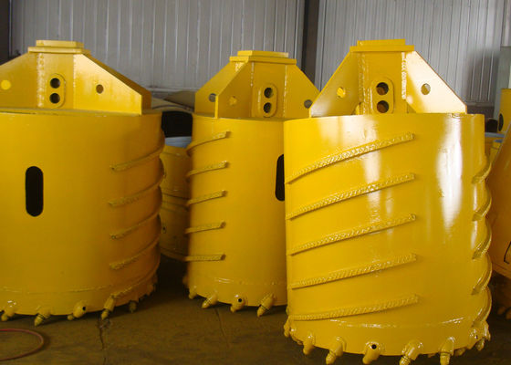 Diameter 1000mm 12pcs Teeth Core Barrel For Foundation Drill