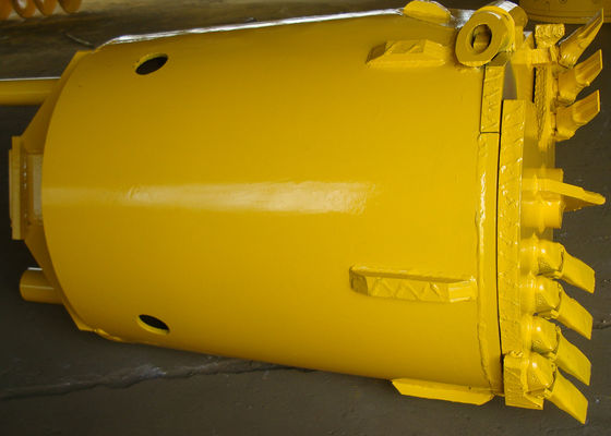 16mm Thickness 40mm Bottom Rock Drilling Bucket