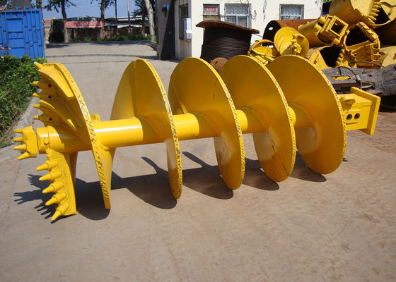 Conical H1350mm 500mm Flight Pitch Rock Drilling Auger