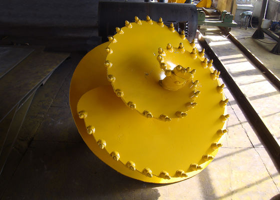 Portable 500mm Diameter Rock Auger With 4pcs Teeth
