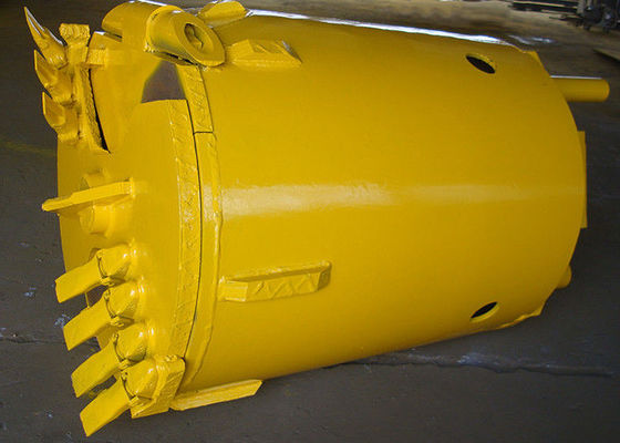 Soft To Hard Silt 800mm Rock Drilling Bucket High Efficiency