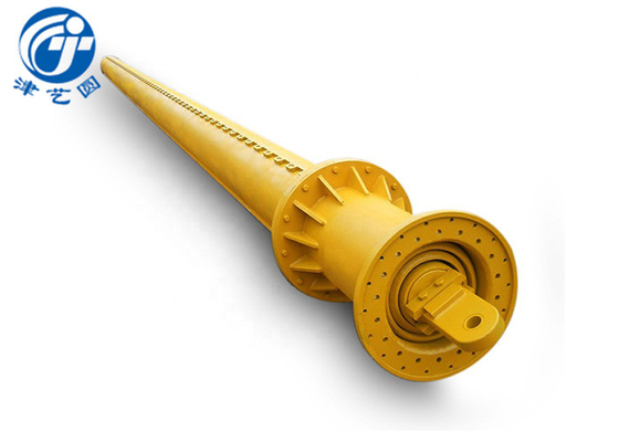 Yellow Interlocking Kelley'S Bar For Bauer Soilmec Rotary Drills