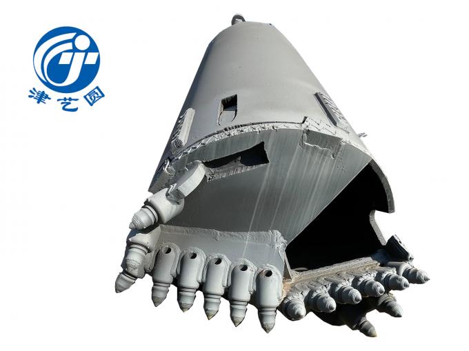 Bullet Teeth Bucket Drill Rig For Bore Pile Machine